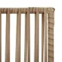 Biombo de 4 paneles ratán sintético beige by , Room dividers - Ref: Foro24-365379, Price: 124,80 €, Discount: %