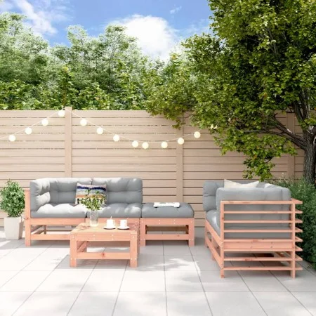 6-teiliges Gartenmöbel-Set aus Massivholz Douglasie von , Gartensets - Ref: Foro24-3186205, Preis: 342,16 €, Rabatt: %