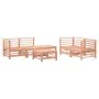 6-teiliges Gartenmöbel-Set aus Massivholz Douglasie von , Gartensets - Ref: Foro24-3186205, Preis: 342,16 €, Rabatt: %