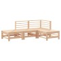 4-teiliges Gartenmöbel-Set aus massivem Zirbenholz von , Gartensets - Ref: Foro24-3186501, Preis: 215,82 €, Rabatt: %