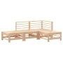 Juego de muebles de jardín 4 piezas madera maciza de pino de , Conjuntos de jardín - Ref: Foro24-3186501, Precio: 213,01 €, D...