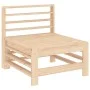 Garden set with table and high stools, 9 pieces, solid pine wood. by , Garden sets - Ref: Foro24-3186298, Price: 486,83 €, Di...