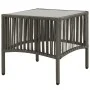 Sun loungers 2 units with brown synthetic rattan table by vidaXL, Loungers - Ref: Foro24-44456, Price: 348,17 €, Discount: %