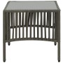 Tumbonas 2 unidades con mesa ratán sintético marrón de vidaXL, Tumbonas - Ref: Foro24-44456, Precio: 353,94 €