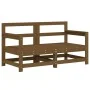 Gartenmöbel-Set 7-tlg. massives Zirbenholz honigbraun von , Gartensets - Ref: Foro24-3186427, Preis: 441,32 €, Rabatt: %