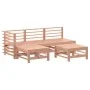 5-piece garden sofa set made of solid Douglas fir wood by , Garden sets - Ref: Foro24-3186555, Price: 293,53 €, Discount: %