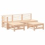 5-teilige Gartensofagarnitur aus massivem Kiefernholz von , Gartensets - Ref: Foro24-3186557, Preis: 266,66 €, Rabatt: %