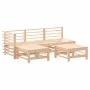 5-teilige Gartensofagarnitur aus massivem Kiefernholz von , Gartensets - Ref: Foro24-3186557, Preis: 266,66 €, Rabatt: %