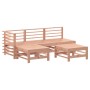 Set Gartensofas 5 Stück massives Tannenholz Douglasie von , Gartensets - Ref: Foro24-3186562, Preis: 282,47 €, Rabatt: %