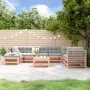8-teiliges Douglasien-Gartenmöbel-Set aus massivem Tannenholz von , Gartensets - Ref: Foro24-3186583, Preis: 456,45 €, Rabatt: %