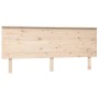 Bettkopfteil aus massivem Kiefernholz, 184 x 6 x 82,5 cm von , Kopf- und Fußteile - Ref: Foro24-819185, Preis: 77,60 €, Rabat...