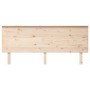 Bettkopfteil aus massivem Kiefernholz, 184 x 6 x 82,5 cm von , Kopf- und Fußteile - Ref: Foro24-819185, Preis: 77,60 €, Rabat...