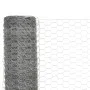 Hühnerstalldraht, silberverzinkter Stahl, 25 x 1,2 m von vidaXL, Zaunpaneele - Ref: Foro24-143328, Preis: 41,65 €, Rabatt: %