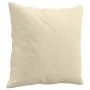 3-seater sofa with cream fabric cushions 180 cm by , Sofas - Ref: Foro24-3200919, Price: 270,47 €, Discount: %