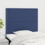 Kopfteile 2 Einheiten aus blauem Stoff 80x5x78/88 cm von , Kopf- und Fußteile - Ref: Foro24-3116172, Preis: 44,78 €, Rabatt: %