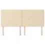 Headboards 4 units of cream-colored fabric 80x5x78/88 cm by , Headboards and footboards - Ref: Foro24-3116203, Price: 101,82 ...