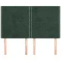 Kopfteile 4 Einheiten dunkelgrüner Samt 72x5x78/88 cm von , Kopf- und Fußteile - Ref: Foro24-3116243, Preis: 93,11 €, Rabatt: %