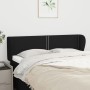 Kopfteil aus schwarzem Stoff, 147 x 23 x 78/88 cm von , Kopf- und Fußteile - Ref: Foro24-3117004, Preis: 60,83 €, Rabatt: %