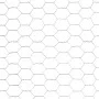 Galvanized silver chicken wire fence 25x1.5 m by vidaXL, fence panels - Ref: Foro24-143333, Price: 64,58 €, Discount: %