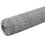 Hühnerstalldraht, silberverzinkter Stahl, 25 x 1,2 m von vidaXL, Zaunpaneele - Ref: Foro24-143332, Preis: 36,54 €, Rabatt: %
