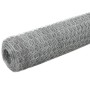 Hühnerstalldraht, silberverzinkter Stahl, 25 x 1,2 m von vidaXL, Zaunpaneele - Ref: Foro24-143332, Preis: 41,56 €, Rabatt: %