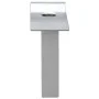 Garden mesh gate gray galvanized steel 289x175 cm by vidaXL, garden gates - Ref: Foro24-143366, Price: 429,15 €, Discount: %