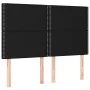 Box spring bed with black fabric mattress 140x190 cm by , Beds and slatted bases - Ref: Foro24-3128439, Price: 457,77 €, Disc...