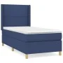 Box spring bed with blue fabric mattress 80x200 cm by , Beds and slatted bases - Ref: Foro24-3131871, Price: 314,79 €, Discou...