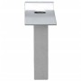 Puerta de malla de jardín acero galvanizado gris 289x150 cm de vidaXL, Puertas de jardín - Ref: Foro24-143365, Precio: 451,96...