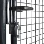Puerta de malla de jardín acero galvanizado gris 85,5x100 cm de vidaXL, Puertas de jardín - Ref: Foro24-143369, Precio: 140,5...