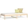 Sofá cama madera maciza de pino 80x200 cm de , Camas y somieres - Ref: Foro24-820417, Precio: 78,37 €, Descuento: %