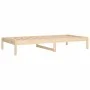 Sofá cama madera maciza de pino 80x200 cm de , Camas y somieres - Ref: Foro24-820417, Precio: 78,37 €, Descuento: %