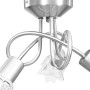 Ceiling lamp with tulip glass shades, 3 E14 bulbs. by , ceiling lights - Ref: Foro24-289227, Price: 38,19 €, Discount: %