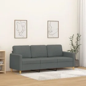 Dreisitziges dunkelgraues Stoffsofa, 180 cm. von , Sofas - Ref: Foro24-359487, Preis: 271,61 €, Rabatt: %