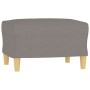 Three-piece sofa set with gray taupe fabric cushions by , Sofas - Ref: Foro24-3202117, Price: 492,77 €, Discount: %