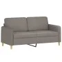 Three-piece sofa set with gray taupe fabric cushions by , Sofas - Ref: Foro24-3202101, Price: 461,12 €, Discount: %