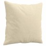 Sofa set with cushions 2 pieces cream fabric by , Sofas - Ref: Foro24-3202136, Price: 492,88 €, Discount: %
