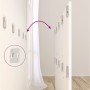 Cabecero de cama con mesitas madera contrachapada blanco