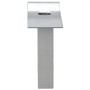 Puerta de malla de jardín acero galvanizado gris 289x100 cm de vidaXL, Puertas de jardín - Ref: Foro24-143363, Precio: 232,70...