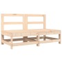 Garden center sofas, 2 units, solid pine wood by , Modular outdoor sofas - Ref: Foro24-825513, Price: 85,55 €, Discount: %