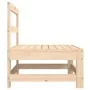 Garden center sofas, 2 units, solid pine wood by , Modular outdoor sofas - Ref: Foro24-825513, Price: 84,68 €, Discount: %