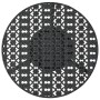 VidaXL Black Metal Bistro Table 40x70 cm by vidaXL, Garden tables - Ref: Foro24-245939, Price: 52,73 €, Discount: %