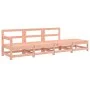 4-piece garden furniture set made of solid Douglas fir wood by , Modular outdoor sofas - Ref: Foro24-825539, Price: 147,97 €,...