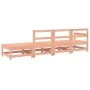 4-piece garden furniture set made of solid Douglas fir wood by , Modular outdoor sofas - Ref: Foro24-825539, Price: 147,97 €,...