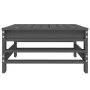 Gartenhocker aus massivem Kiefernholz grau von , Modulare Sofas für den Außenbereich - Ref: Foro24-825620, Preis: 60,98 €, Ra...