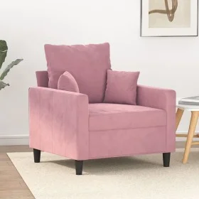 Rosa Samtsessel 60 cm von , Sofas - Ref: Foro24-359286, Preis: 169,44 €, Rabatt: %
