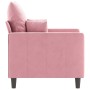 Rosa Samtsessel 60 cm von , Sofas - Ref: Foro24-359286, Preis: 172,20 €, Rabatt: %