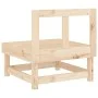 Zentrales Gartensofa aus massivem Zirbenholz von , Modulare Sofas für den Außenbereich - Ref: Foro24-825373, Preis: 52,57 €, ...