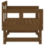 Gartensessel 2 Stk. massives Kiefernholz honigbraun von , Modulare Sofas für den Außenbereich - Ref: Foro24-825390, Preis: 13...