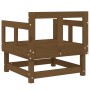 Gartensessel 2 Stk. massives Kiefernholz honigbraun von , Modulare Sofas für den Außenbereich - Ref: Foro24-825390, Preis: 13...